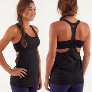 Lululemon Black Turbo Yoga Workout Tank